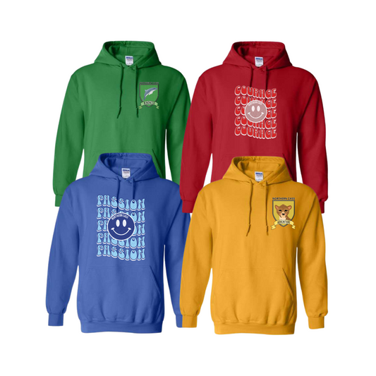NC House Colors Adult Hoodie
