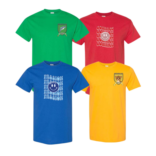 NC House Colors Adult T-shirt