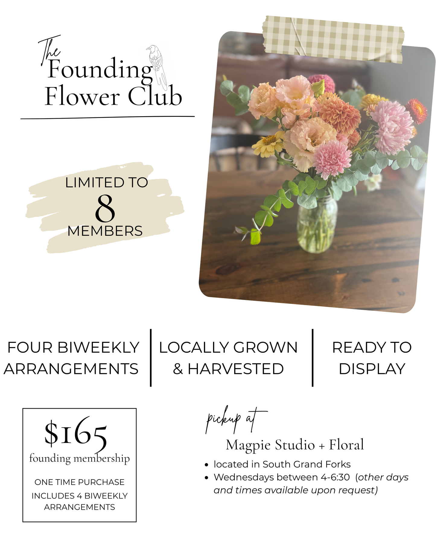 Founding Flower Club Membership