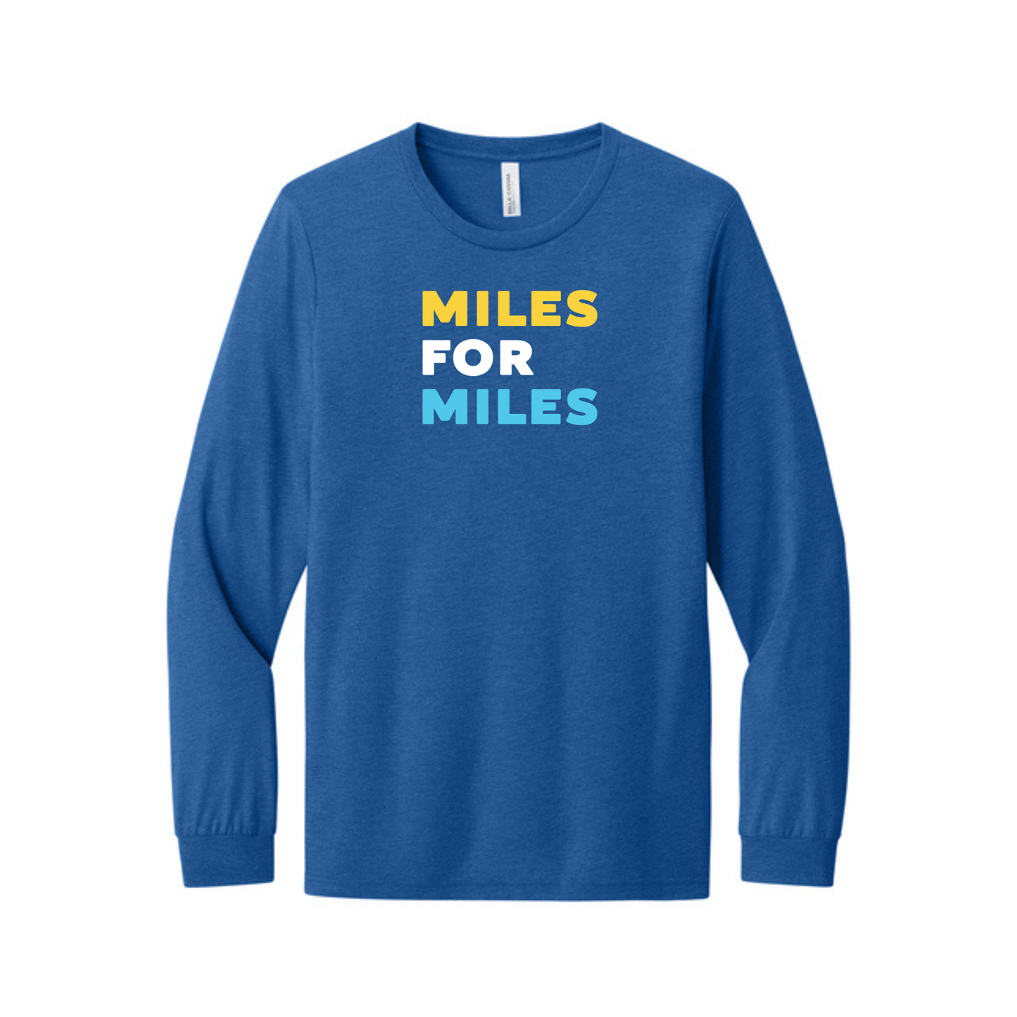 Miles for Miles- Long Sleeve Tee
