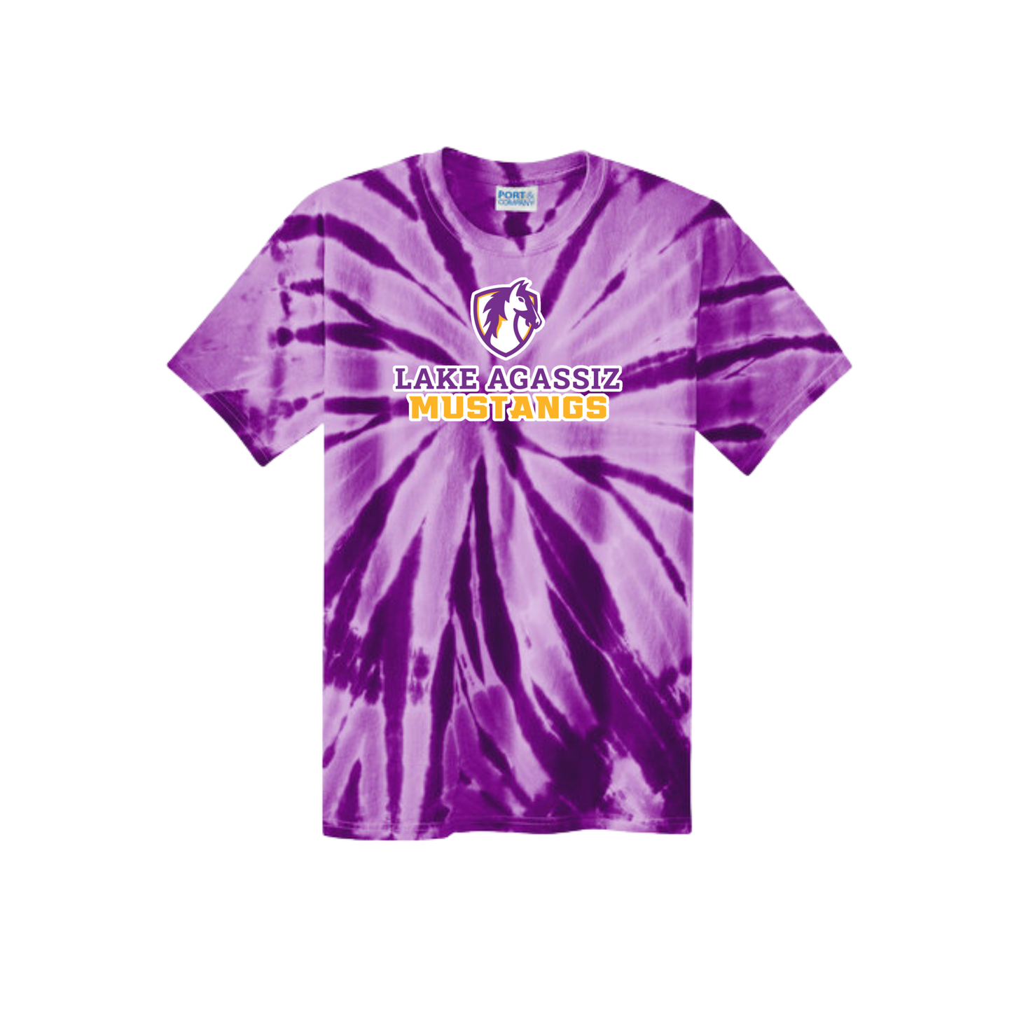 Magpie Tie Dye Tee Lake Agassiz