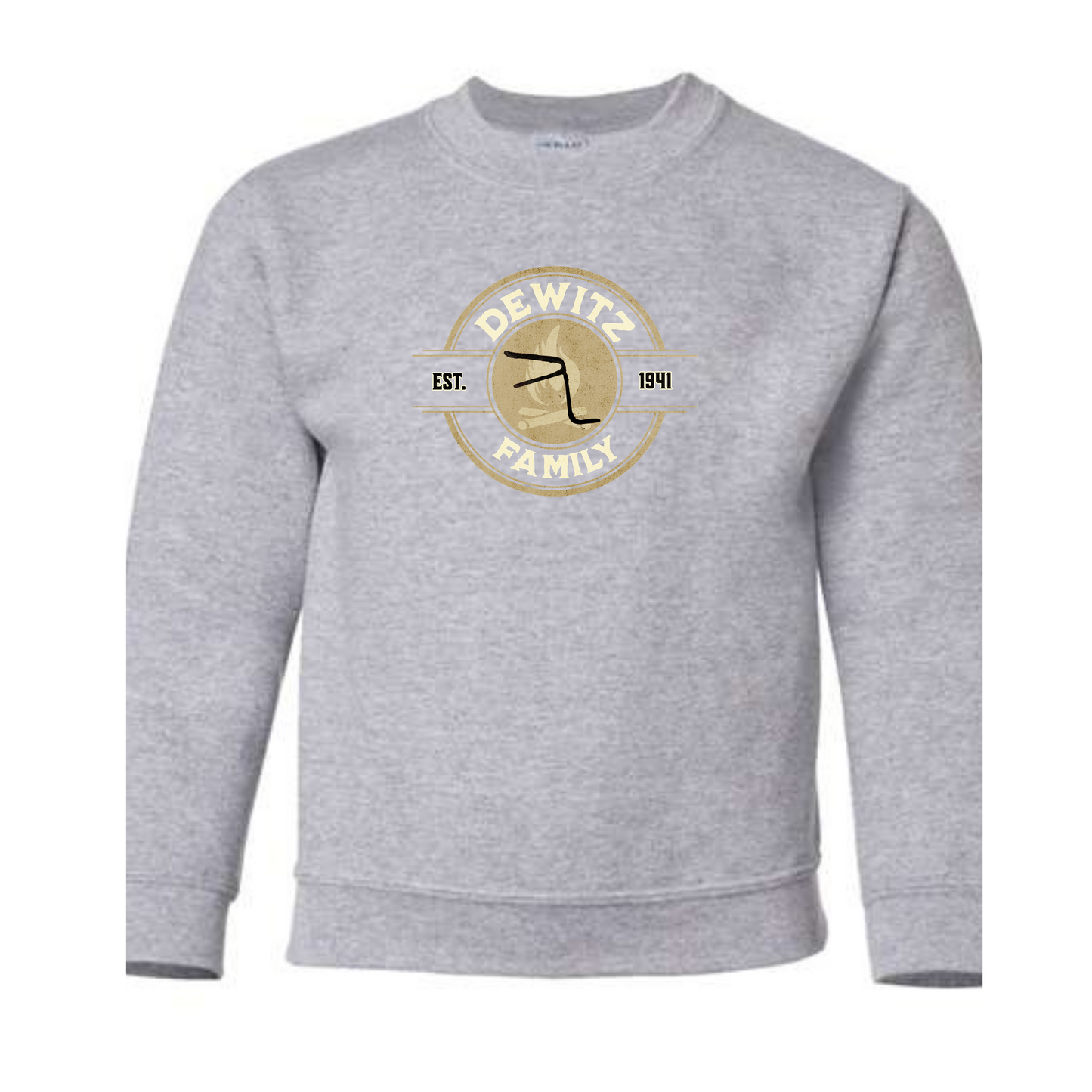 Dewitz Family- Youth Heavy Blend Crewneck