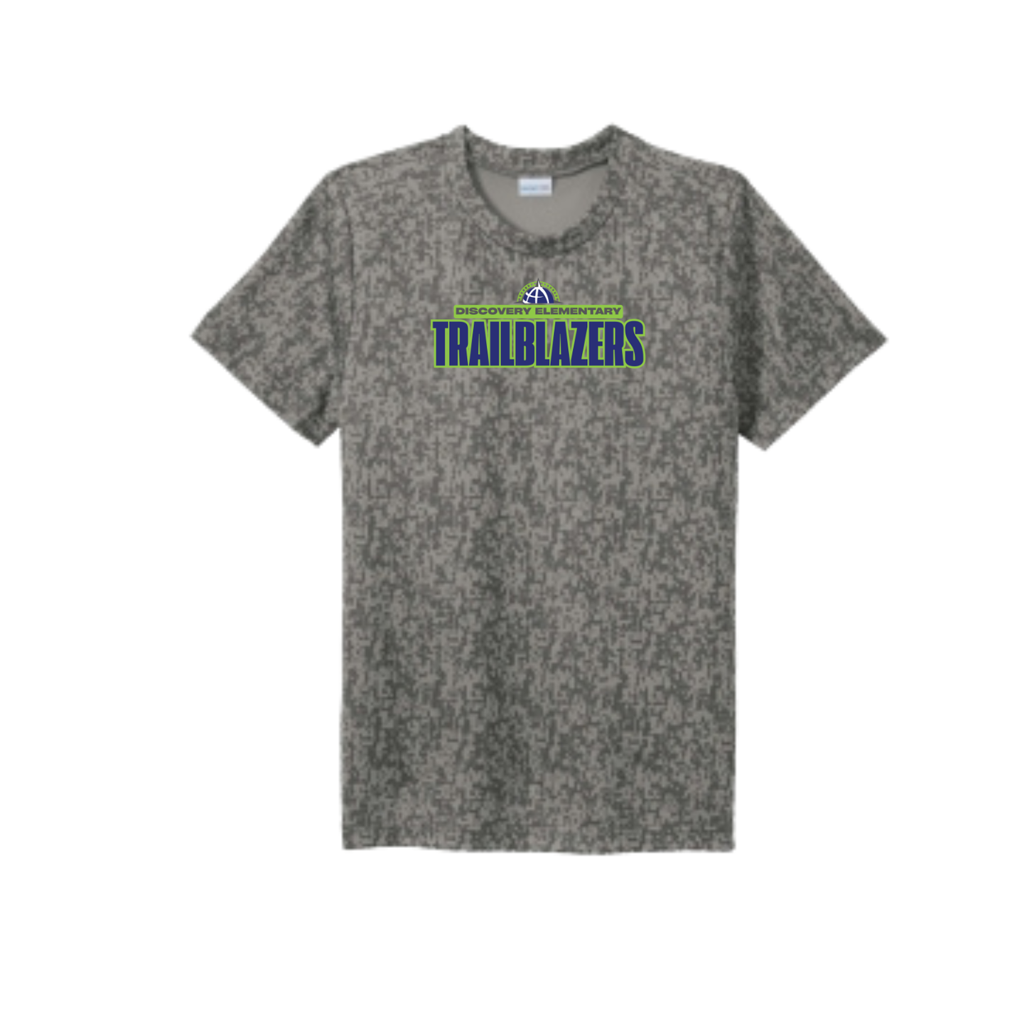 New! Discovery Short Sleeve Performance Tee Digi Camo - Youth & Adult