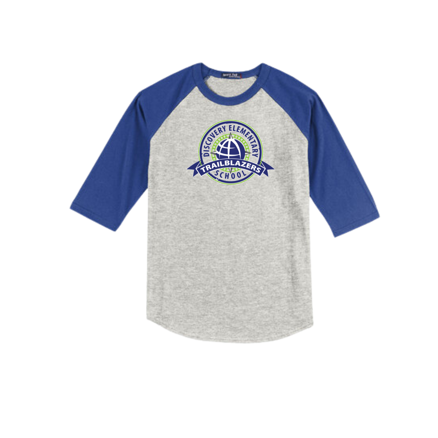 New! Discovery Raglan 3/4 Sleeve- Youth Only
