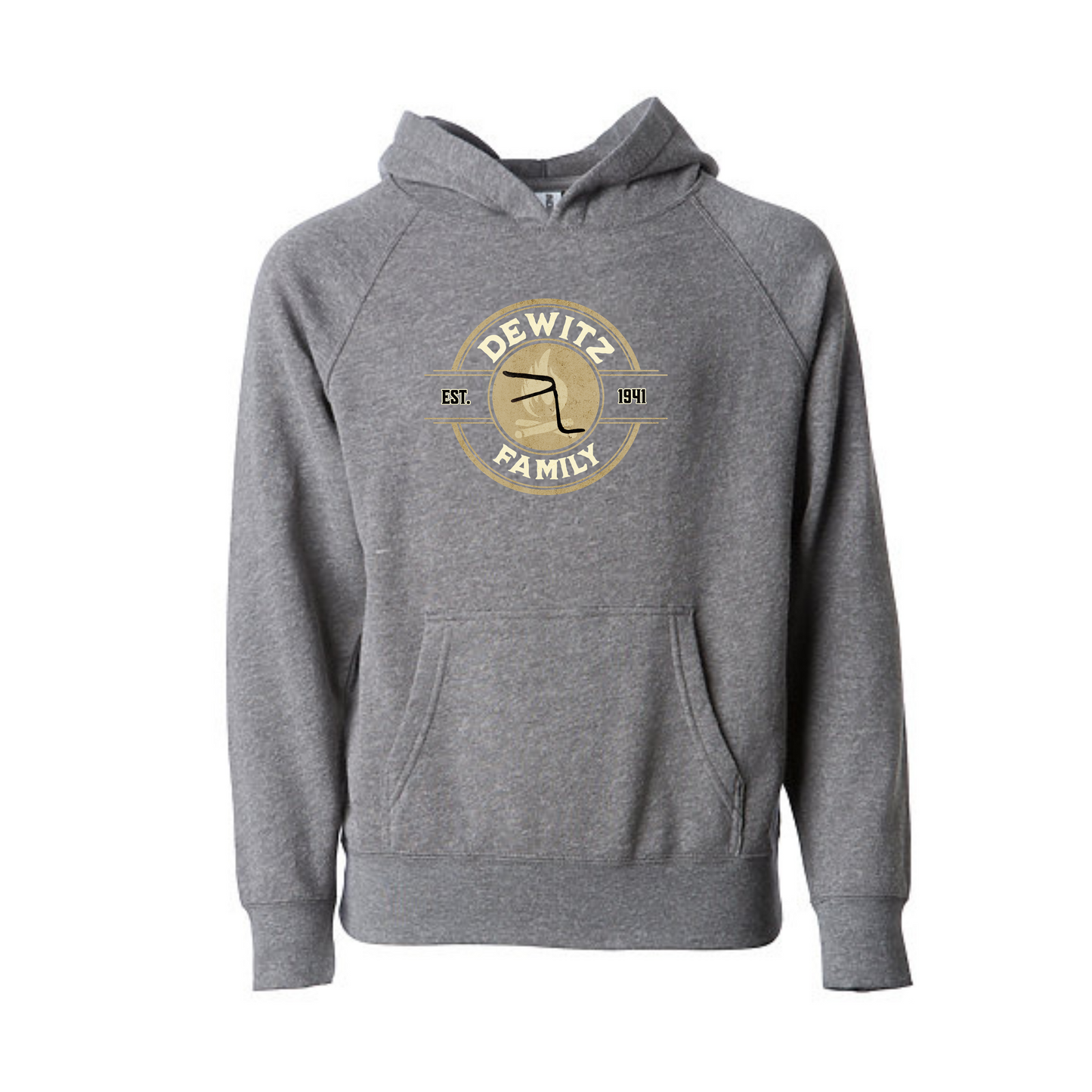 Dewitz Family- Youth Heather Hoodie