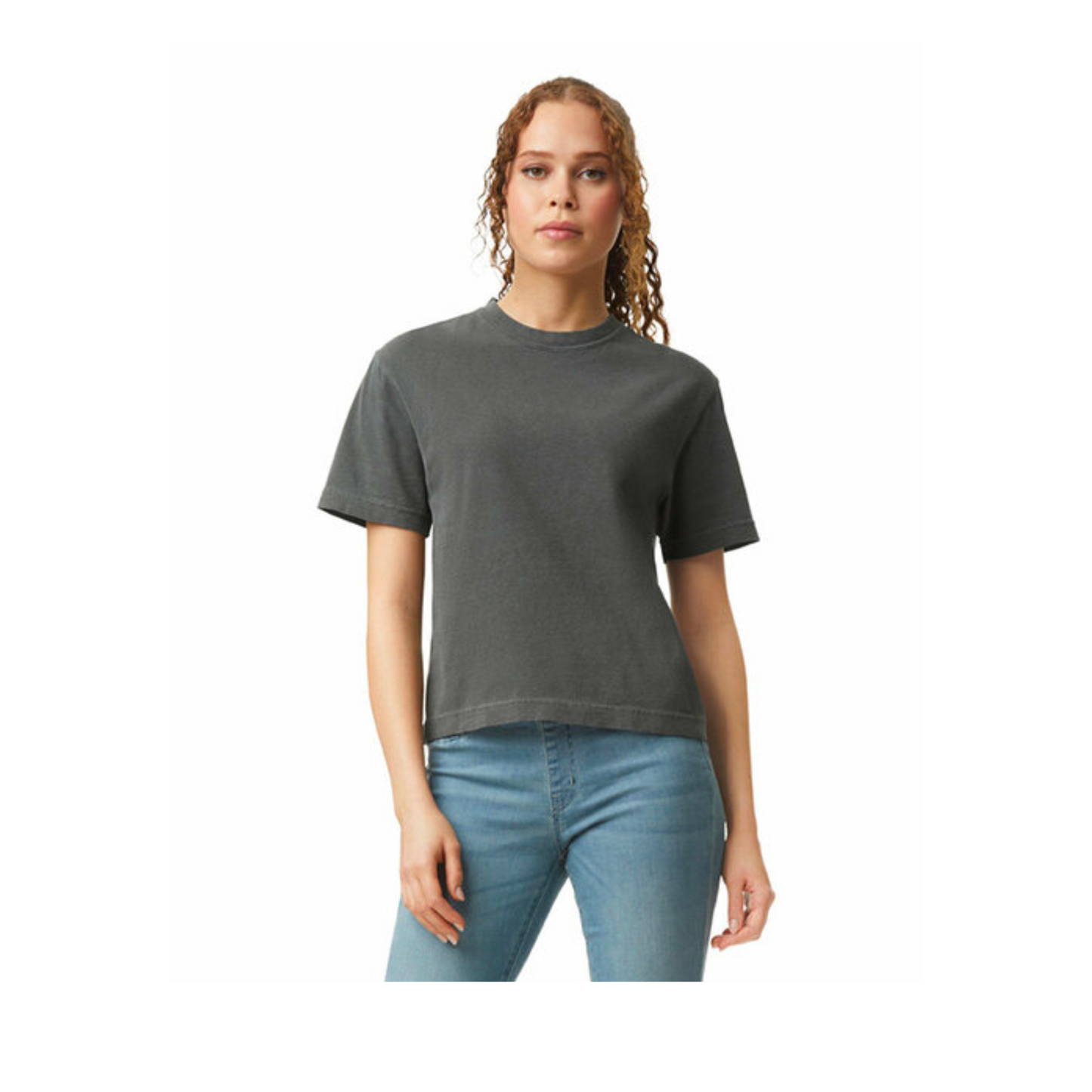 Comfort Colors Women's Middle Tee - Titans