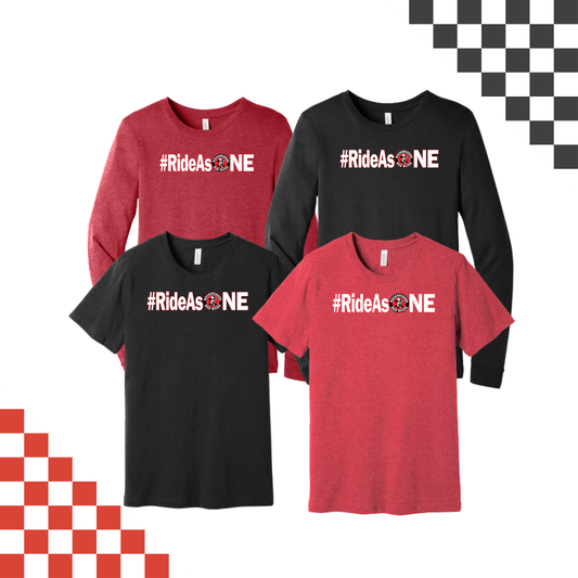 '25 RR #RideAsONE Tees-  Adult  Only