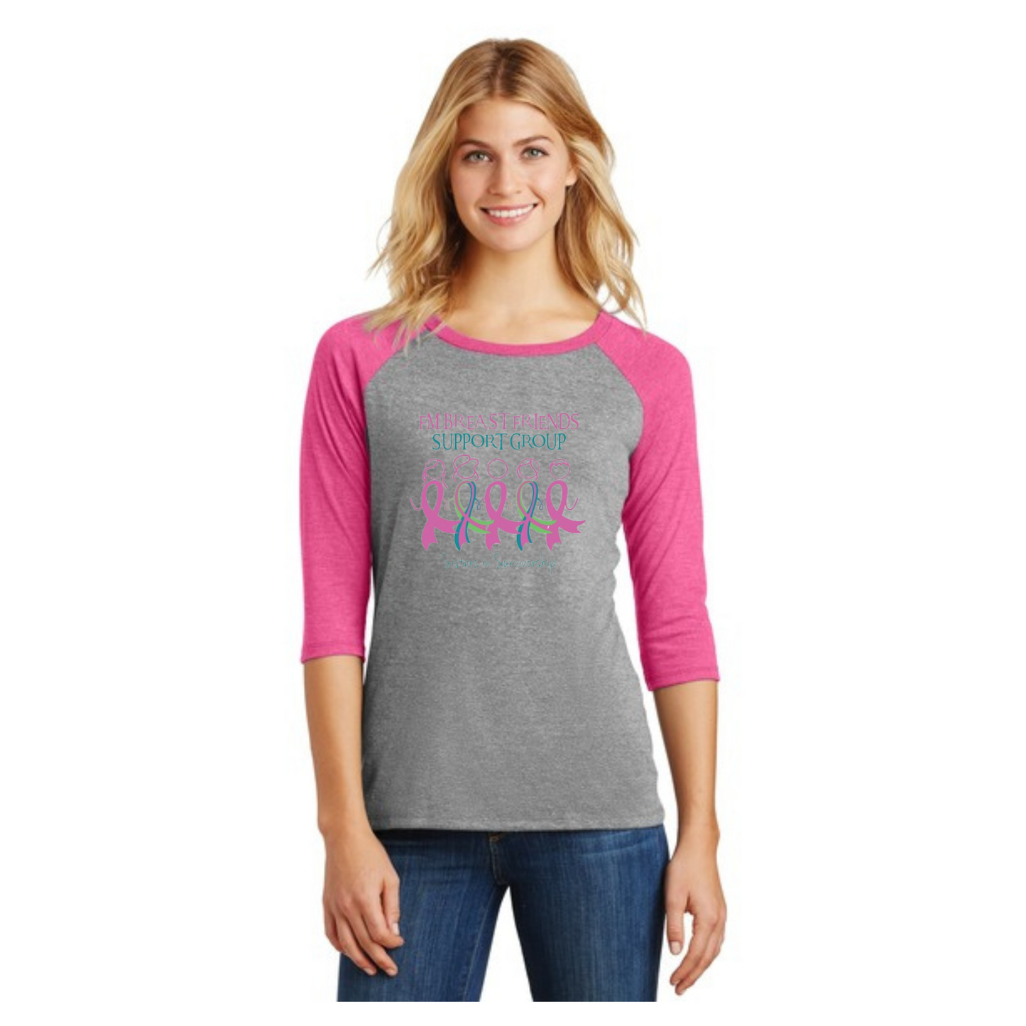 FMBF Women's 3/4 Raglan