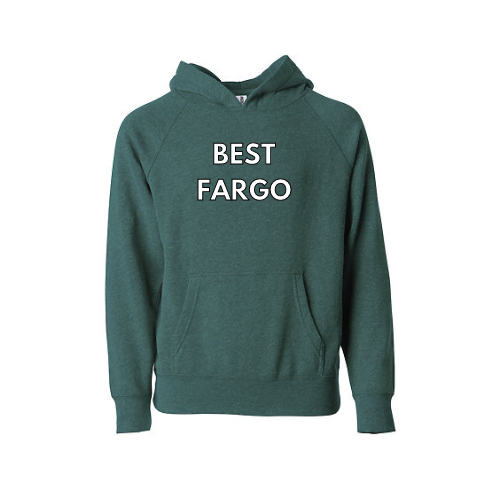 Hoodie-  Kids Best Fargo Bold